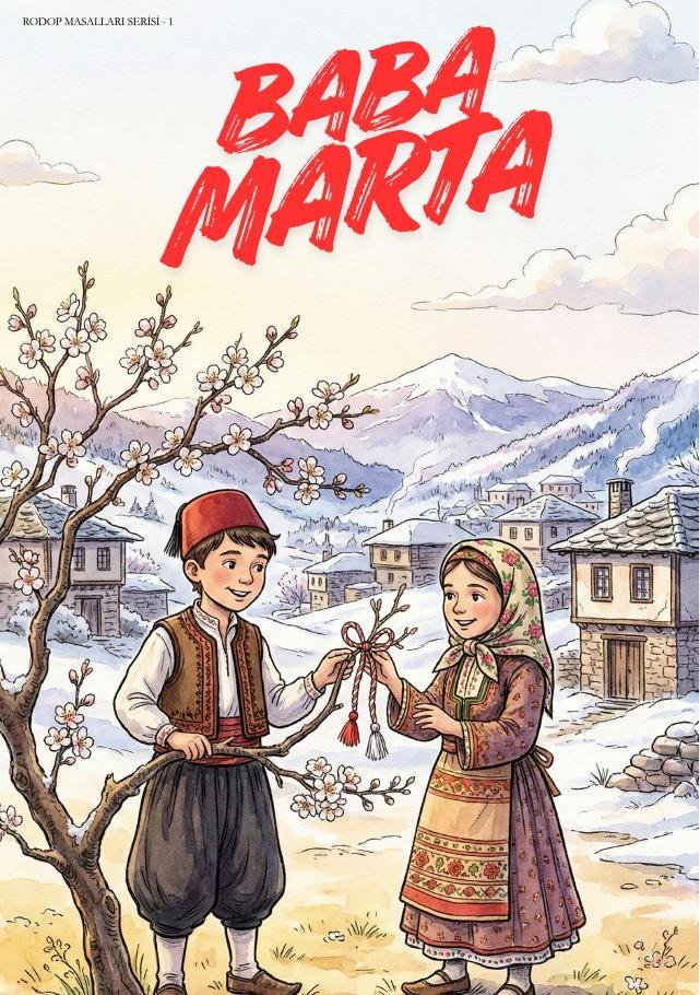Baba Marta kitabının kapağı