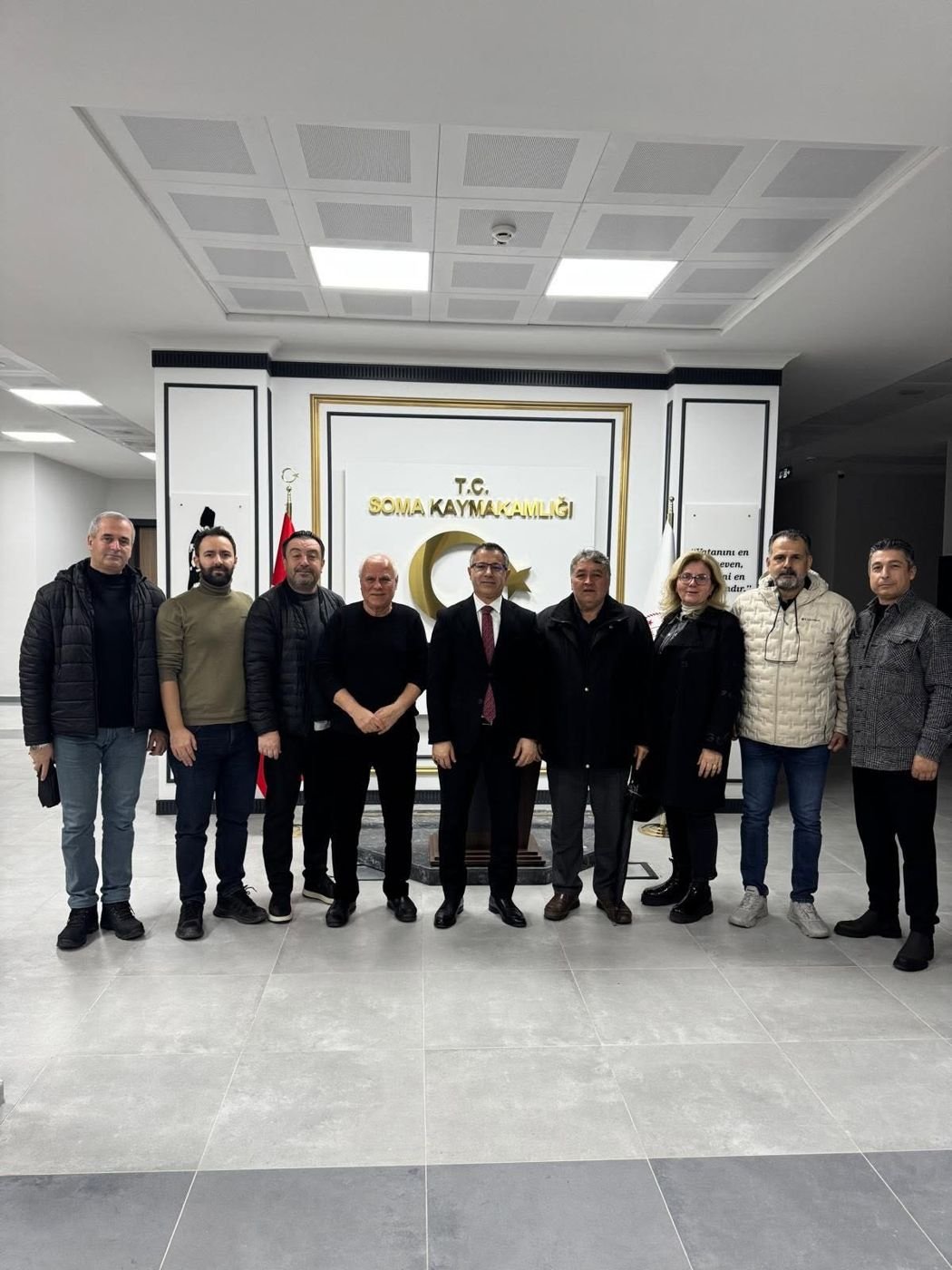 Soma Kaymakamı’na ziyaret