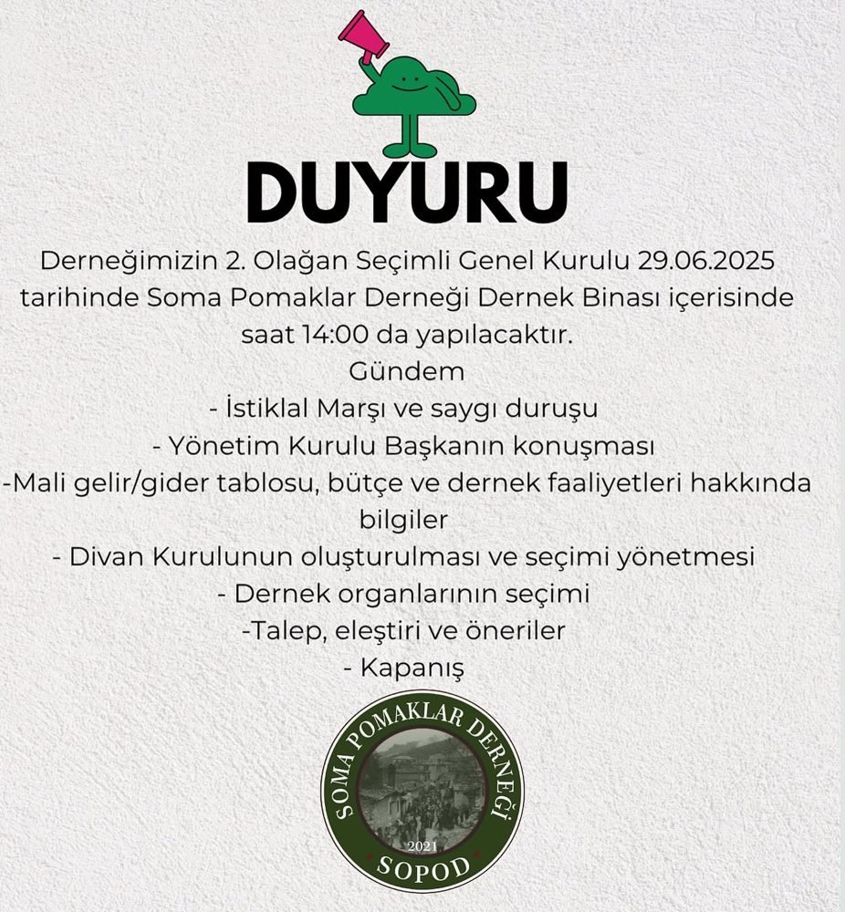 2. Olağan Seçimli Genel Kurul
